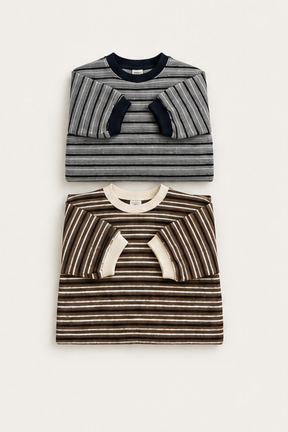 Longsleeve met streepjes